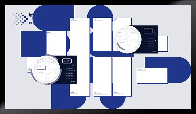 Floor plan variation: Abstract background